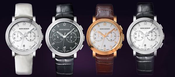 Un chronographe « rétro-chic » pour Boucheron à la rentrée Un chronographe « rétro-chic » pour Boucheron à la rentrée