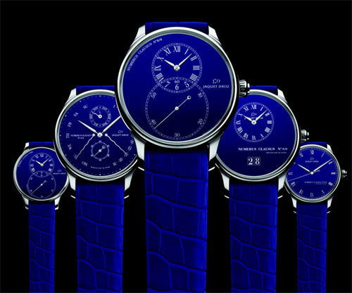 Jaquet Droz : la Ligne Bleue en ligne de mire Jaquet Droz : la Ligne Bleue en ligne de mire
