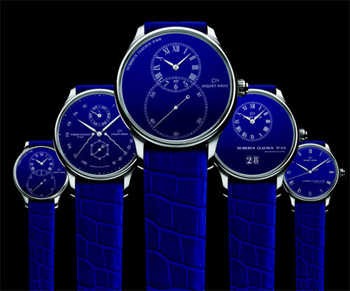 Jaquet Droz : la Ligne Bleue en ligne de mire