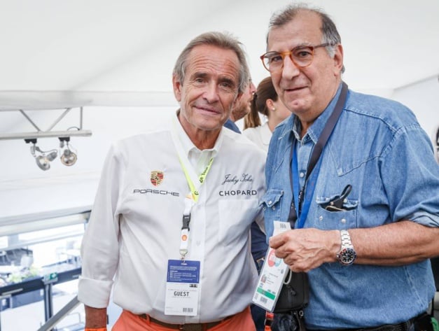 Jacky Ickx et Joel Chassaing Cuvillier Jacky Ickx et Joel Chassaing Cuvillier