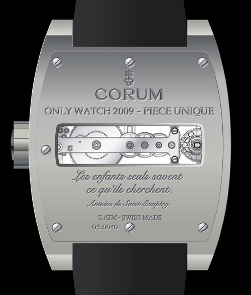 Corum présente son modèle Ti-Bridge Only Watch 2009 Corum présente son modèle Ti-Bridge Only Watch 2009