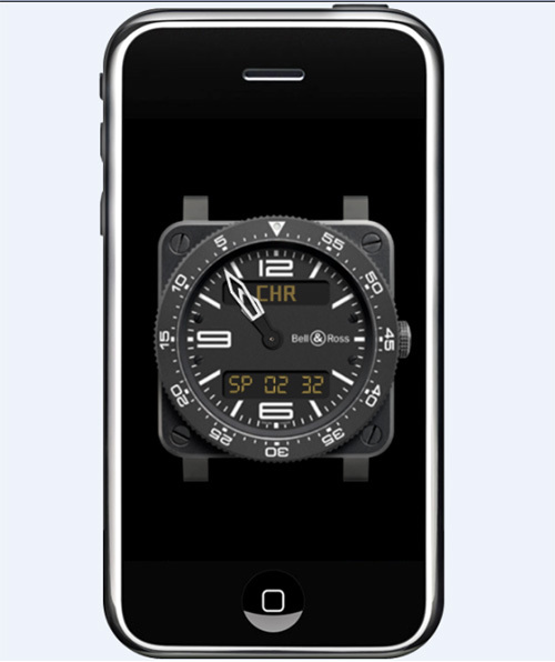 Bell & Ross lance une nouvelle version de son application pour iPhone
