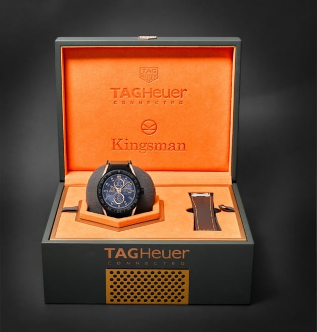 La TAG Heuer connectée Kingsman en vente exclusive sur Mr Porter La TAG Heuer connectée Kingsman en vente exclusive sur Mr Porter