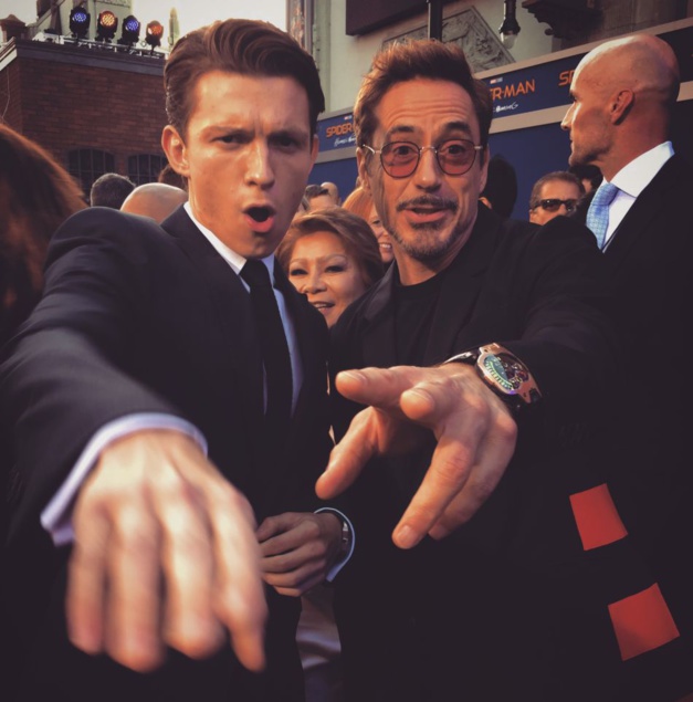 Spiderman : Robert Downey Jr en Urwerk Spiderman : Robert Downey Jr en Urwerk