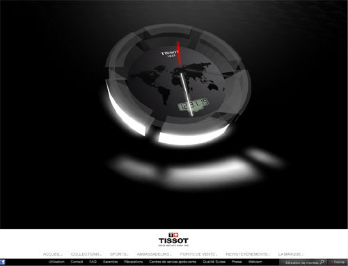 Lancement du nouveau site web Tissot : un design futuriste qui s’inspire de la T-Touch