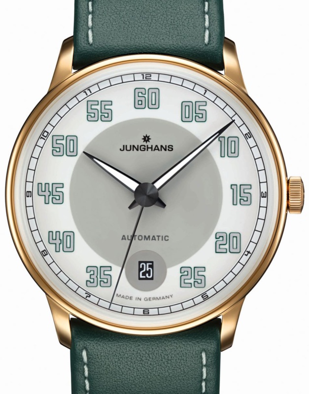 Junghans Meister Driver Automatic PVD or : la plus raffinée Junghans Meister Driver Automatic PVD or : la plus raffinée