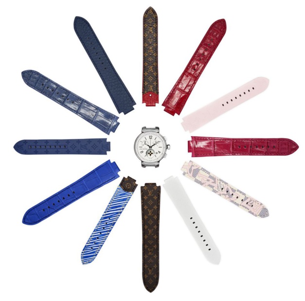 Tambour Louis Vuitton : de l'interchangeabilité des bracelets Tambour Louis Vuitton : de l'interchangeabilité des bracelets