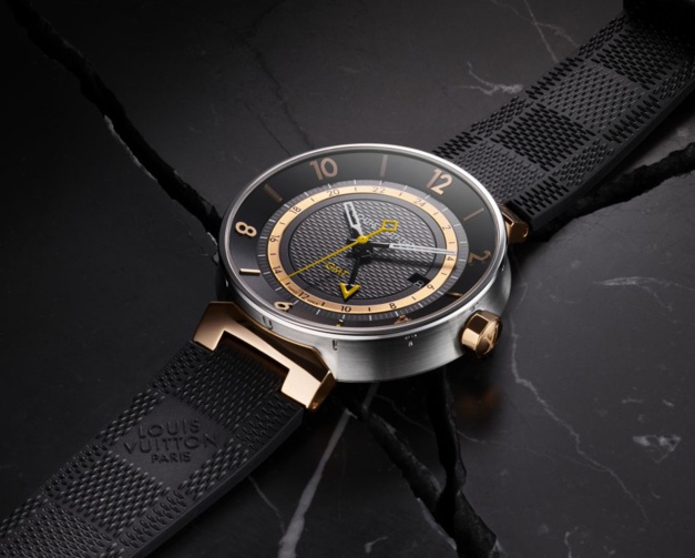 Louis Vuitton Tambour Moon : une GMT pour grands voyageurs Louis Vuitton Tambour Moon : une GMT pour grands voyageurs