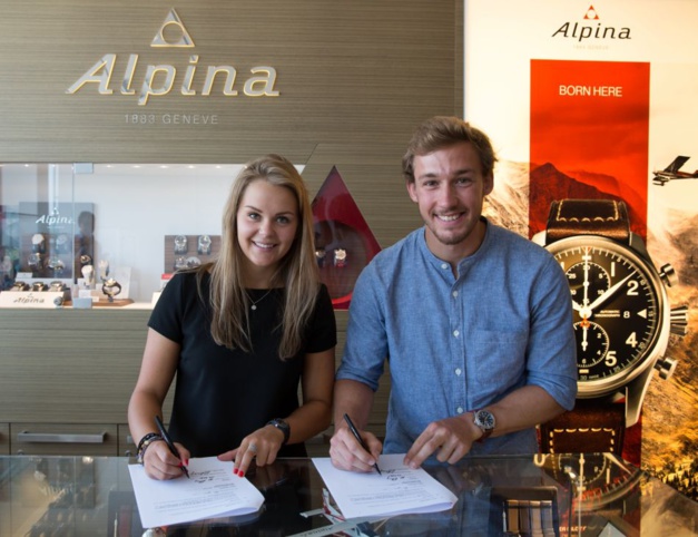 Charlotte Chable et Luca Aerni