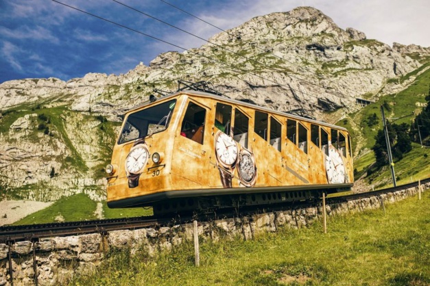 Carl F. Bucherer partenaire du chemin de fer du Pilate de Lucerne