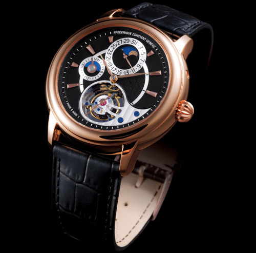 Manufacture Tourbillon Moonphase Date 24 Silicium : la haute horlogerie vue par Frédérique Constant Manufacture Tourbillon Moonphase Date 24 Silicium : la haute horlogerie vue par Frédérique Constant