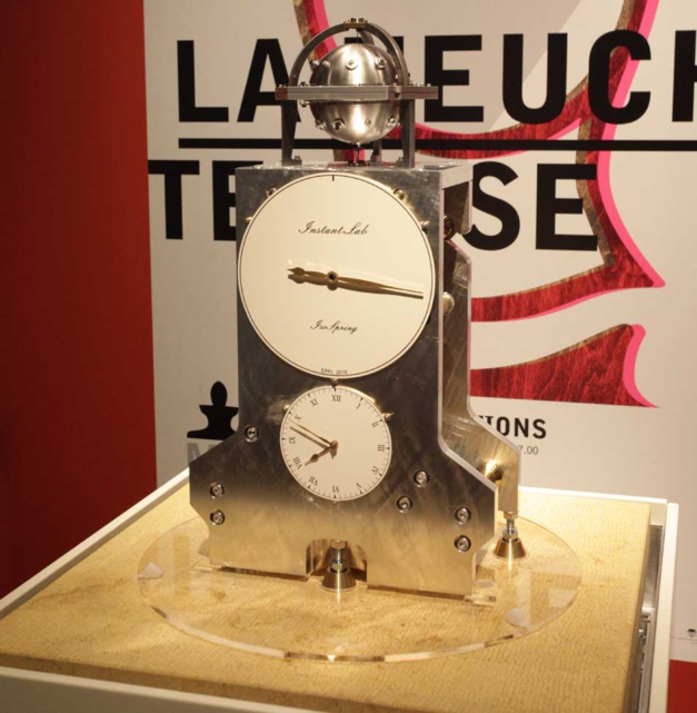MIH : exposition d'une horloge révolutionnaire créée par l'EPFL MIH : exposition d'une horloge révolutionnaire créée par l'EPFL