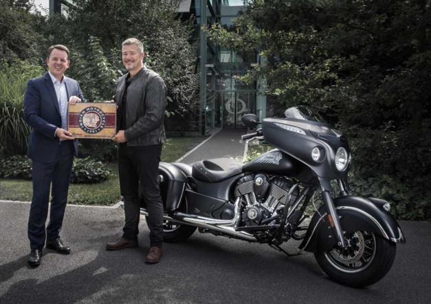 Baume & Mercier partenaire d'Indian Motorcycle