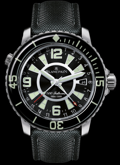 Blancpain 500 Fathoms GMT : une véritable plongeuse voyageuse… Blancpain 500 Fathoms GMT : une véritable plongeuse voyageuse…