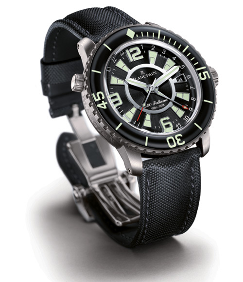 Blancpain 500 Fathoms GMT : une véritable plongeuse voyageuse… Blancpain 500 Fathoms GMT : une véritable plongeuse voyageuse…