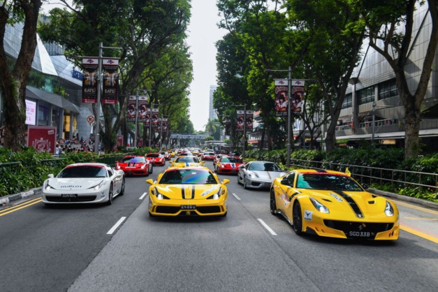 Singapour : Hublot célèbre les 70 ans de Ferrari