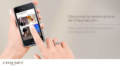 Chaumet propose une application iPhone : pour tout savoir de la Dandy et des autres collections