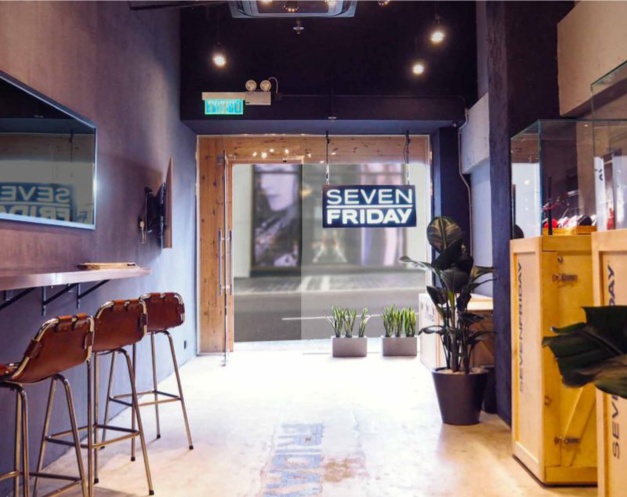 SevenFriday s'offre un très beau pop-up store en plein coeur de Hong-Kong