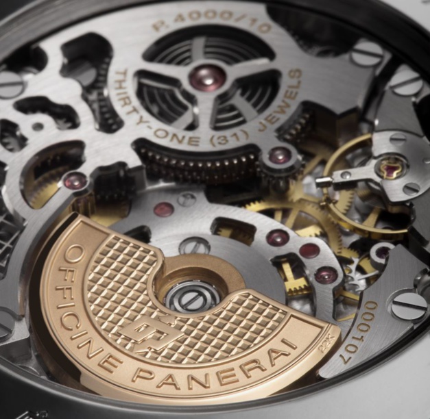 Panerai Luminor Due 3 jours "auto" en acier satiné et cadran anthracite Panerai Luminor Due 3 jours "auto" en acier satiné et cadran anthracite