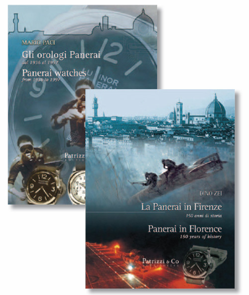 Deux livres entièrement dédiés à Panerai édités par les Editions Mondani