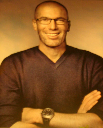 Campagne Grand Optical : Zinedine Zidane porte une Big Ingenieur IWC