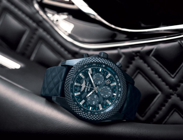 Breitling for Bentley GT "Dark Sapphire" : série limitée à 500 exemplaires Breitling for Bentley GT "Dark Sapphire" : série limitée à 500 exemplaires