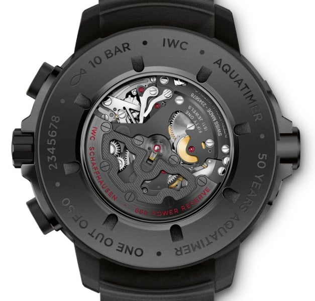 IWC : une Aquatimer chrono QP se pare de ceratanium IWC : une Aquatimer chrono QP se pare de ceratanium