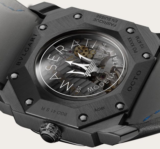 Bulgari Octo Maserati : retour à l'esprit Gerald Genta Bulgari Octo Maserati : retour à l'esprit Gerald Genta