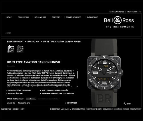 Bell & Ross se lance dans le e-commerce