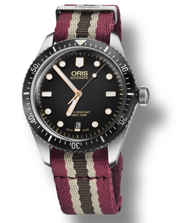 Oris Divers Sixty-Five Movember : la montre des moustachus de novembre Oris Divers Sixty-Five Movember : la montre des moustachus de novembre
