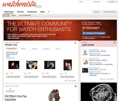 Watchonista : une plateforme communautaire entièrement dédiée aux montres et à l’horlogerie Watchonista : une plateforme communautaire entièrement dédiée aux montres et à l’horlogerie