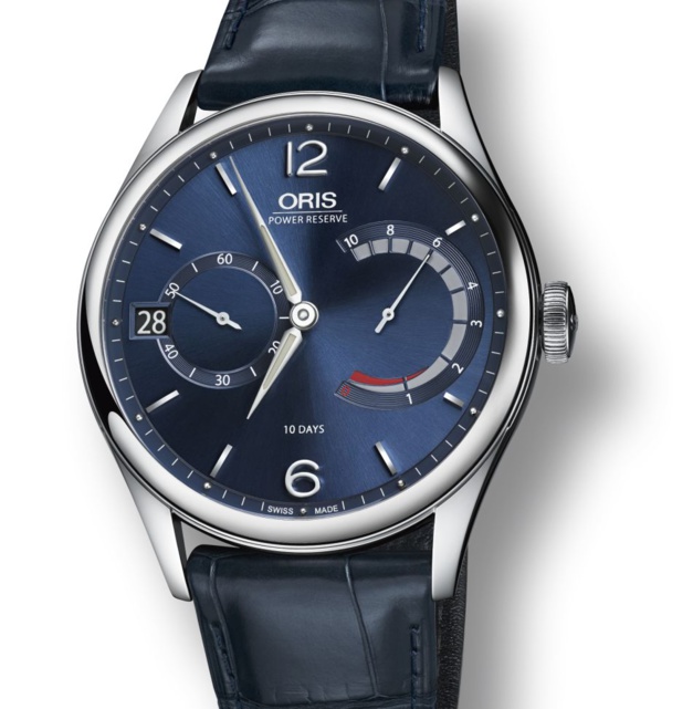 Oris Calibre 111 : oh, la belle bleue !