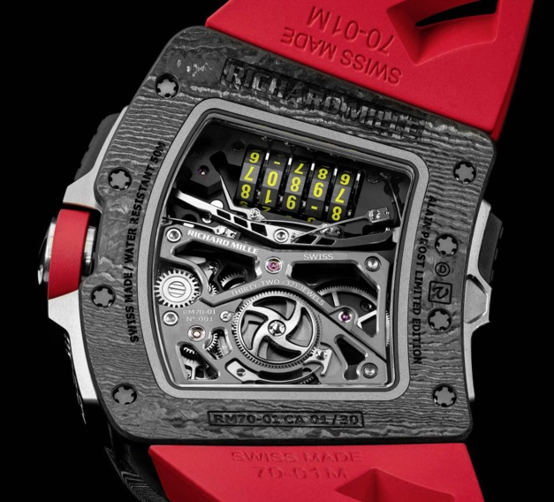 RM 70-01 Tourbillon Alain Prost : avec un compteur kilométrique inédit RM 70-01 Tourbillon Alain Prost : avec un compteur kilométrique inédit