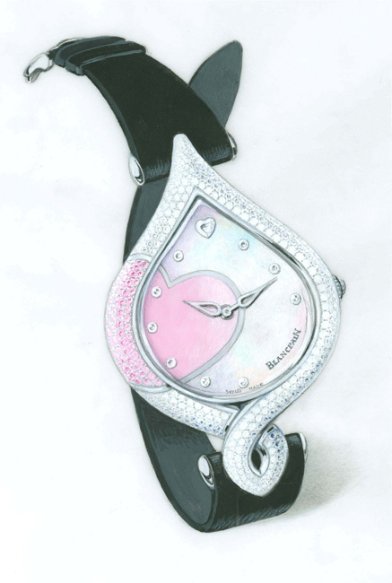 Blancpain Saint-Valentin 2010 : une véritable pièce de joaillerie Blancpain Saint-Valentin 2010 : une véritable pièce de joaillerie