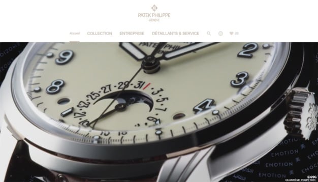 Patek Philippe présente son tout nouveau site Patek.com Patek Philippe présente son tout nouveau site Patek.com