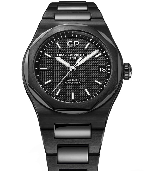 Girard-Perregaux : quand sa Laureato se pare de céramique noire Girard-Perregaux : quand sa Laureato se pare de céramique noire