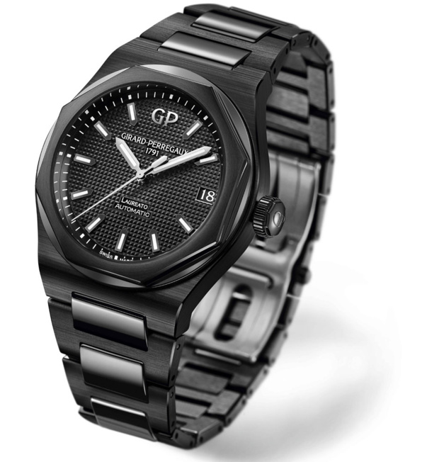 Girard-Perregaux : quand sa Laureato se pare de céramique noire Girard-Perregaux : quand sa Laureato se pare de céramique noire
