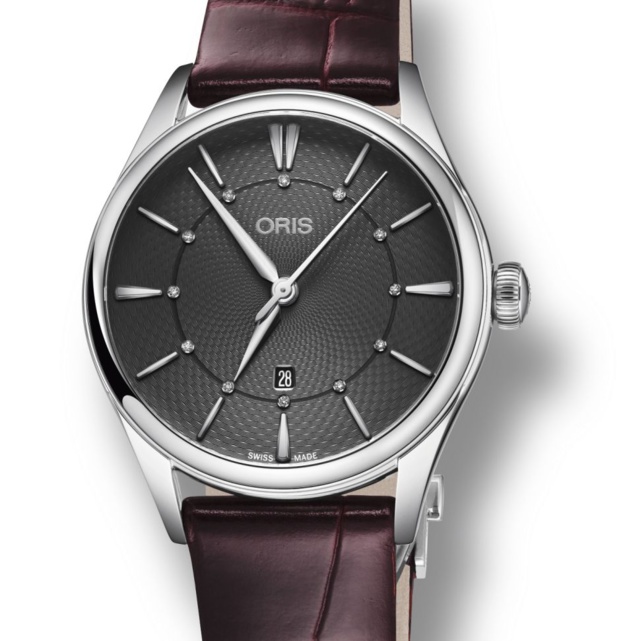 Oris Artelier Date Diamonds : montre mécanique et féminine Oris Artelier Date Diamonds : montre mécanique et féminine
