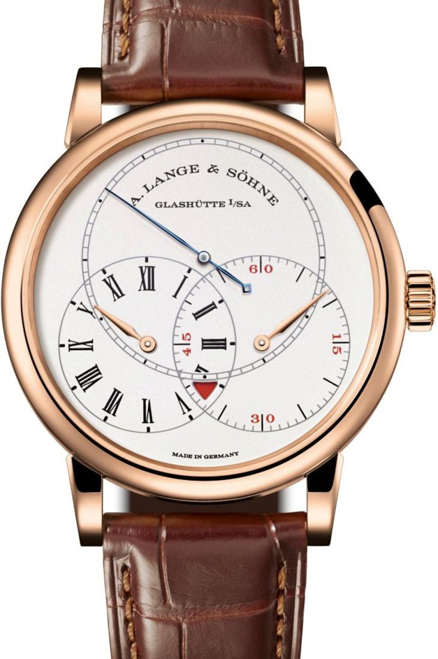 Richard Lange Seconde Sautante : l'or rose après le platine Richard Lange Seconde Sautante : l'or rose après le platine