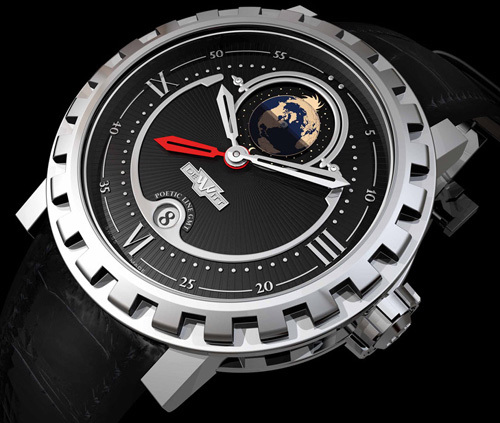 De Witt Academia Double Fuseau GMT2 Poetic : pour les grands voyageurs férus de poésie De Witt Academia Double Fuseau GMT2 Poetic : pour les grands voyageurs férus de poésie