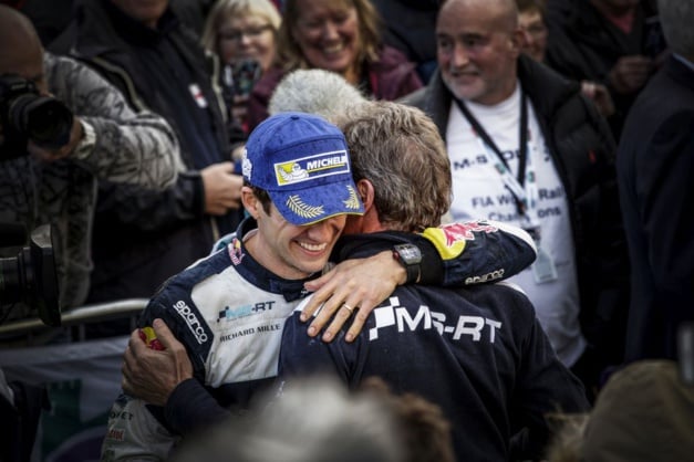 Sébastien Ogier, un 5ème titre de Champion du monde avec sa Richard Mille au poignet Sébastien Ogier, un 5ème titre de Champion du monde avec sa Richard Mille au poignet