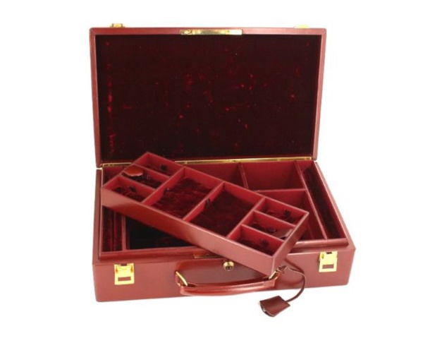 Une splendide valise vintage à bijoux Hermès chez Collector Square
