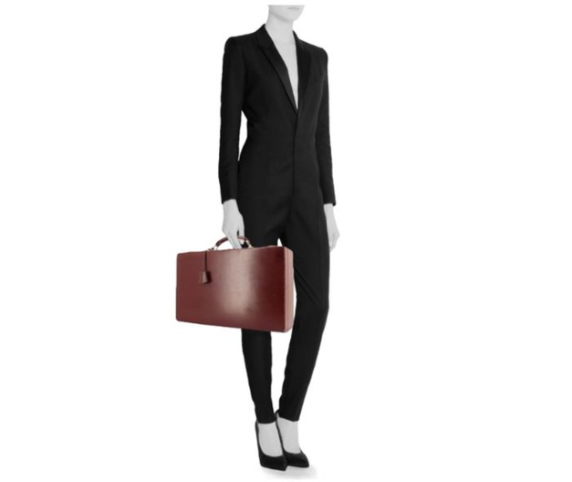 Une splendide valise vintage à bijoux Hermès chez Collector Square
