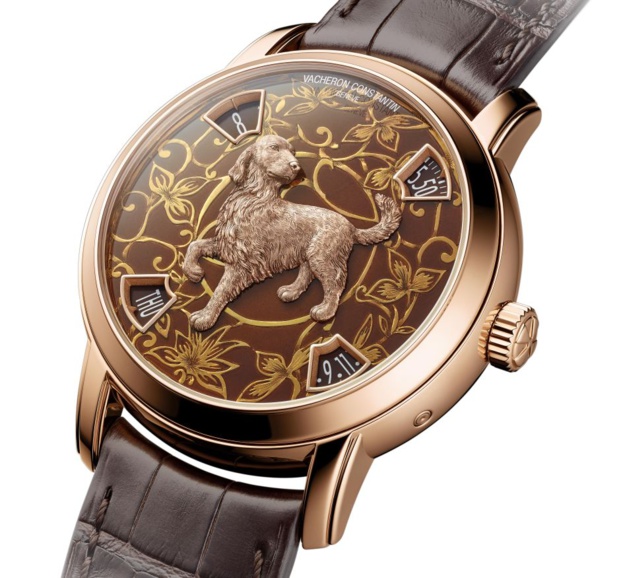 Le chien à l'honneur chez Vacheron Constantin pour le nouvel an chinois Le chien à l'honneur chez Vacheron Constantin pour le nouvel an chinois