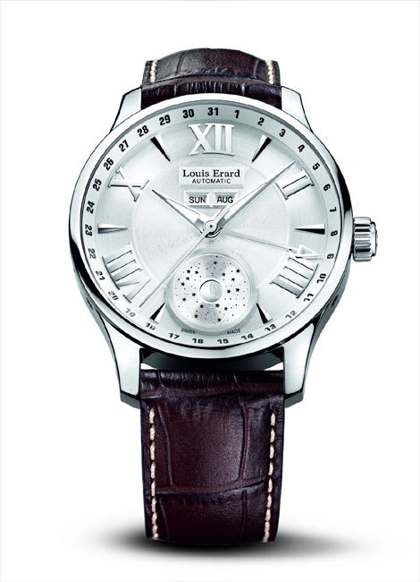 Louis Erard Collection 1931, Phase de lune, 44 mm