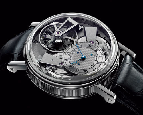 Une nouvelle Breguet Tradition Tourbillon Fusée équipée d’un spiral Breguet en silicium Une nouvelle Breguet Tradition Tourbillon Fusée équipée d’un spiral Breguet en silicium