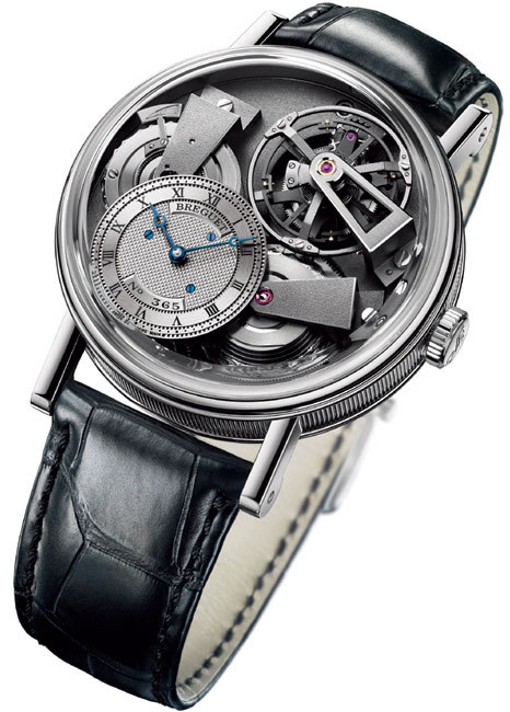 Une nouvelle Breguet Tradition Tourbillon Fusée équipée d’un spiral Breguet en silicium Une nouvelle Breguet Tradition Tourbillon Fusée équipée d’un spiral Breguet en silicium