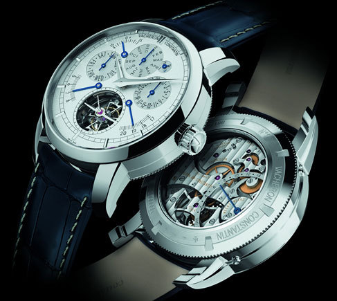 2010 : Vacheron Constantin présente trois hautes complications dans des boites en platine