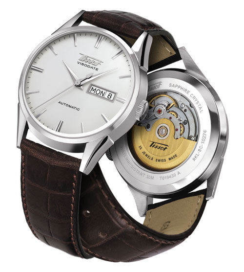 Tissot Visodate 1957 : une montre « jour/date » automatique au design vintage à moins de 500 euros