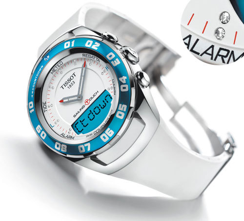 Tissot Sailing Touch Lady : la technologie tactile en vogue Tissot Sailing Touch Lady : la technologie tactile en vogue